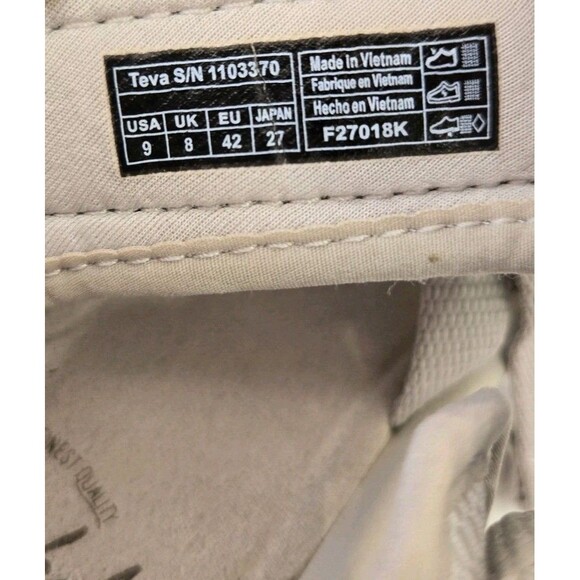 TEVA X Herschel Men Hurricane XLT2 ALP GREY /ORANGE SANDAL Size 9 - Picture 7 of 8